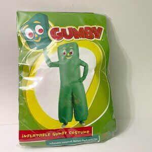 Gumby Costume Inflatable Adult Halloween